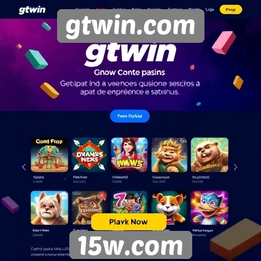Funcionalidades da plataforma de jogos gtwin.com