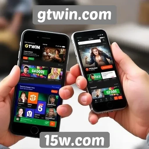 Desempenho do site gtwin em dispositivos móveis