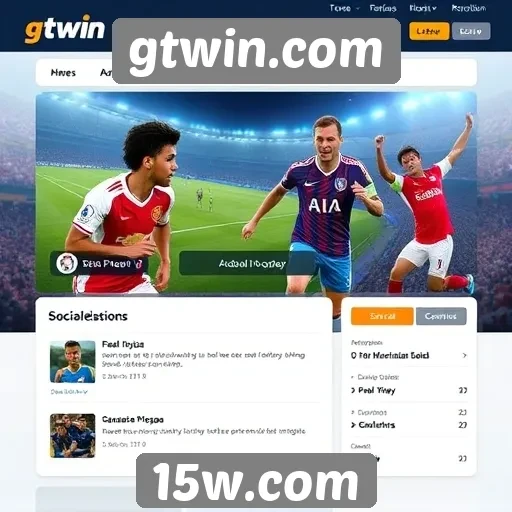 novas funcionalidades de socialização em gtwin.com atraem jogadores